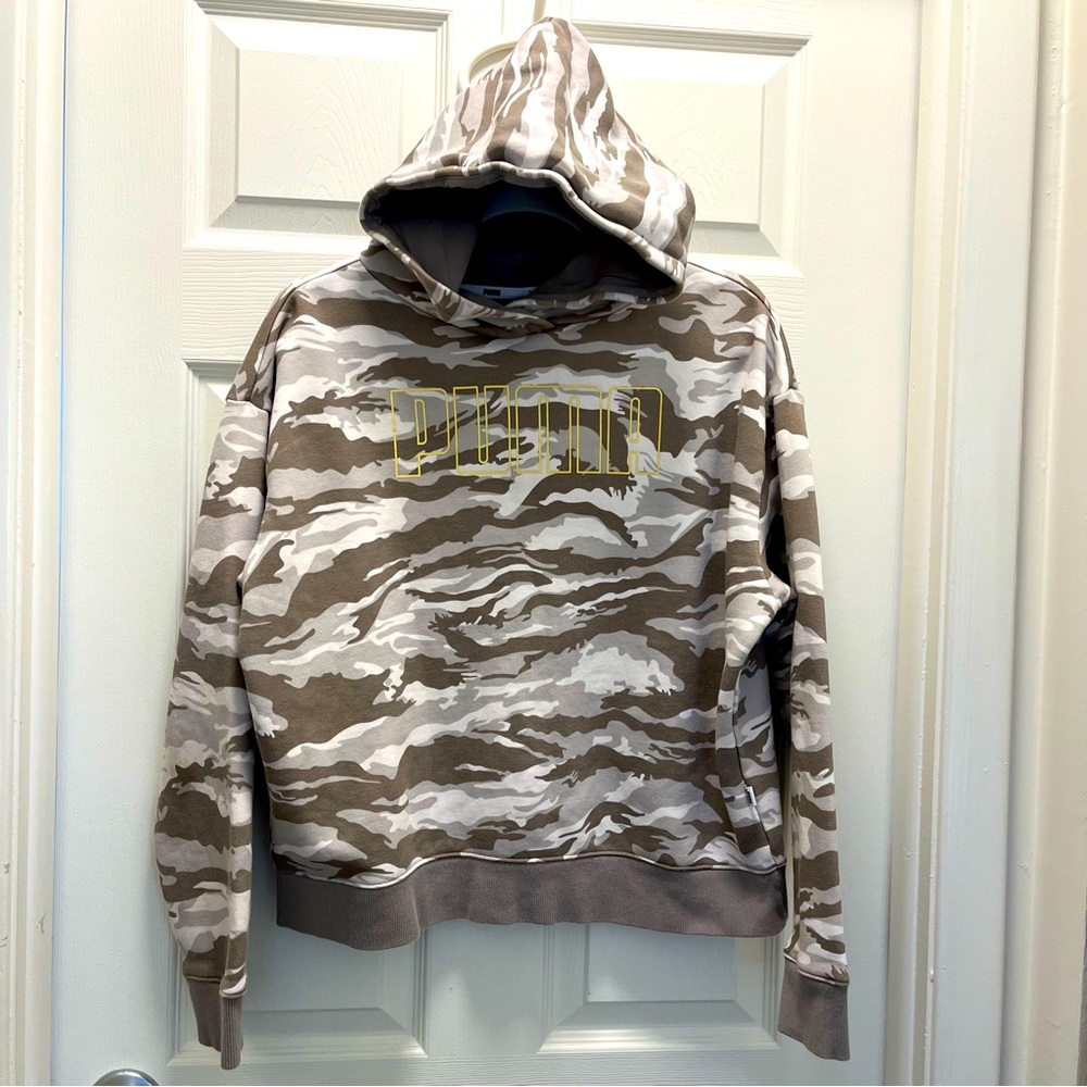 Puma Camoflauge Hoodie Sweatshirt
